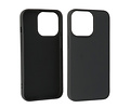 BAOHU Hoesje Geschikt voor de iPhone 13 Pro - Fashion Color Backcover Telefoonhoesje - Zwart