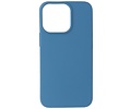 Hoesje Geschikt voor de iPhone 13 Pro - Fashion Color Backcover Telefoonhoesje - Navy