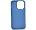 Hoesje Geschikt voor de iPhone 13 Pro - Fashion Color Backcover Telefoonhoesje - Navy