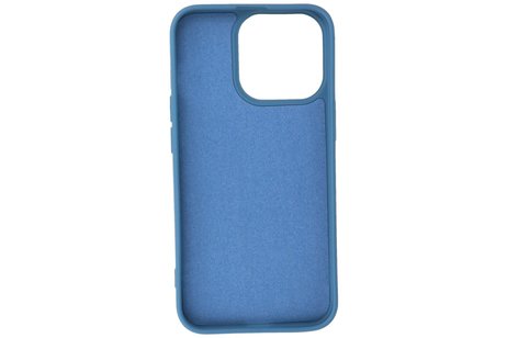 BAOHU Hoesje Geschikt voor de iPhone 13 Pro - Fashion Color Backcover Telefoonhoesje - Navy