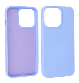 BAOHU iPhone 13 Pro Hoesje Fashion Backcover Telefoonhoesje Paars