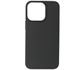 iPhone 13 Pro Max Hoesje Fashion Backcover Telefoonhoesje Zwart