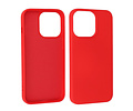 iPhone 13 Pro Max Hoesje Fashion Backcover Telefoonhoesje Rood