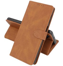 BAOHU iPhone 13 Pro Max Hoesje Book Case Telefoonhoesje Bruin