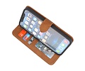 BAOHU Hoesje Geschikt voor iPhone 13 Pro Max - Hoesje Book Case Telefoonhoesje - Bruin