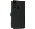 Motorola Moto G60 - G40 Fusion Hoesje Book Case Telefoonhoesje Zwart