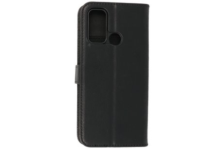 Motorola Moto G60 - G40 Fusion Hoesje Book Case Telefoonhoesje Zwart