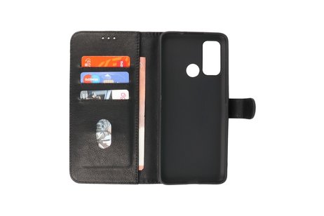 Motorola Moto G60 - G40 Fusion Hoesje Book Case Telefoonhoesje Zwart