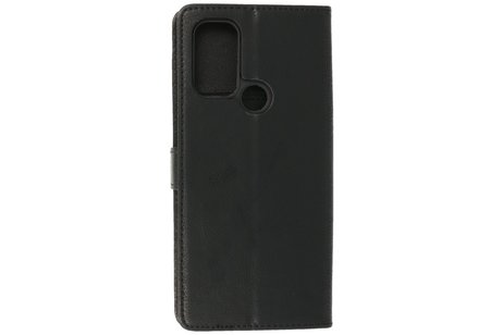 BAOHU Hoesje Geschikt voor Motorola Moto G60s - Kaarthouder Book Case Telefoonhoesje - Zwart