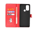 Motorola Moto G60s Hoesje Book Case Telefoonhoesje Rood