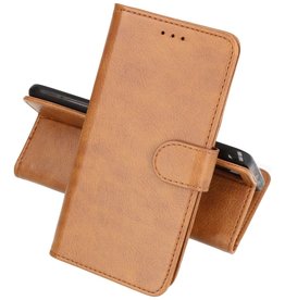 BAOHU Motorola Moto G60s Hoesje Book Case Telefoonhoesje Bruin