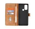 BAOHU Hoesje Geschikt voor Motorola Moto G60s - Kaarthouder Book Case Telefoonhoesje - Bruin