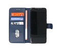 Hoesje Geschikt voor de Samsung Galaxy S20 Plus - Kaarthouder Book Case Telefoonhoesje - Navy