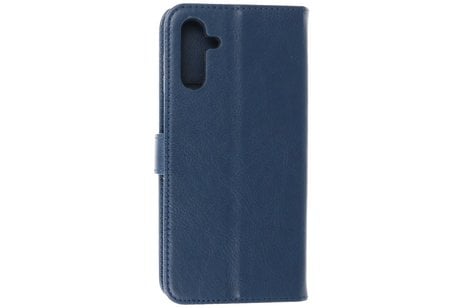 BAOHU Zakelijke Book Case Telefoonhoesje - Portemonnee Hoesje - Geschikt voor Samsung Galaxy A13 5G - Navy