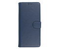 Zakelijke Book Case Telefoonhoesje - Portemonnee Hoesje - Geschikt voor Samsung Galaxy A73 5G - Navy
