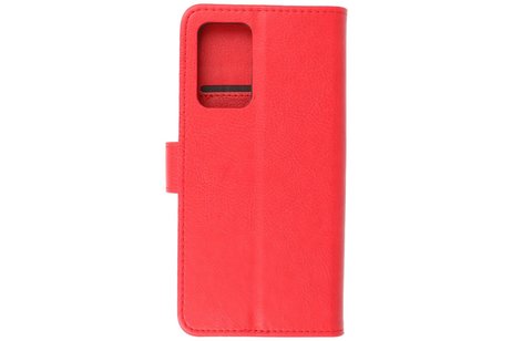 Zakelijke Book Case Telefoonhoesje - Portemonnee Hoesje - Geschikt voor Samsung Galaxy A33 5G - Rood