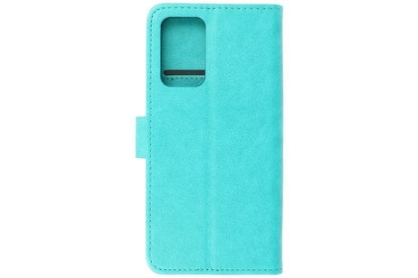 BAOHU Zakelijke Book Case Telefoonhoesje - Portemonnee Hoesje - Geschikt voor Samsung Galaxy A33 5G - Groen