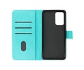 BAOHU Zakelijke Book Case Telefoonhoesje - Portemonnee Hoesje - Geschikt voor Samsung Galaxy A73 5G - Groen