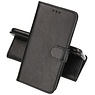 Oppo A54s Hoesje Book Case Telefoonhoesje Zwart