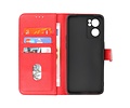 BAOHU Zakelijke Book Case Telefoonhoesje - Portemonnee Hoesje - Geschikt voor Oppo Reno 7 5G - Rood