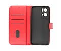 BAOHU Zakelijke Book Case Telefoonhoesje - Portemonnee Hoesje - Geschikt voor Oppo Reno 7 Pro 5G - Rood