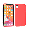BAOHU iPhone XR Hoesje Fashion Backcover Telefoonhoesje Rood