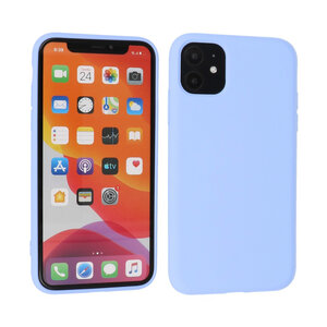 BAOHU Fashion Backcover Telefoonhoesje - Color Hoesje - Geschikt voor iPhone 11 - Paars