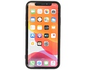 BAOHU Fashion Backcover Telefoonhoesje - Color Hoesje - Geschikt voor iPhone 11 Pro - Zwart