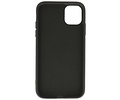 Fashion Backcover Telefoonhoesje - Color Hoesje - Geschikt voor iPhone 11 Pro - Zwart