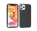 BAOHU Fashion Backcover Telefoonhoesje - Color Hoesje - Geschikt voor iPhone 11 Pro - Zwart