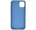 BAOHU Fashion Backcover Telefoonhoesje - Color Hoesje - Geschikt voor iPhone 11 Pro - Navy