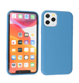 BAOHU iPhone 11 Pro Hoesje Fashion Backcover Telefoonhoesje Navy