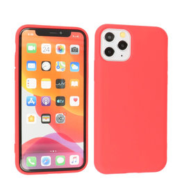 BAOHU iPhone 11 Pro Hoesje Fashion Backcover Telefoonhoesje Rood