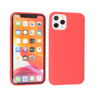 BAOHU Fashion Backcover Telefoonhoesje - Color Hoesje - Geschikt voor iPhone 11 Pro - Rood