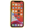 BAOHU Fashion Backcover Telefoonhoesje - Color Hoesje - Geschikt voor iPhone 11 Pro - Geel