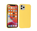 Fashion Backcover Telefoonhoesje - Color Hoesje - Geschikt voor iPhone 11 Pro - Geel