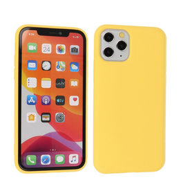 iPhone 11 Pro Hoesje Fashion Backcover Telefoonhoesje Geel