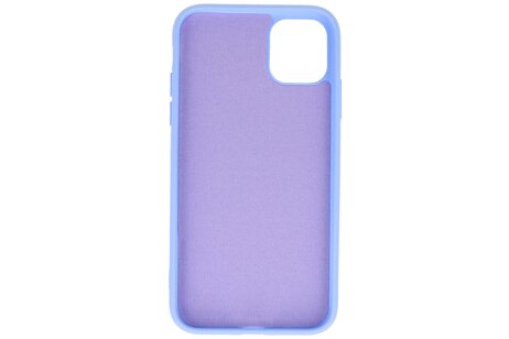 BAOHU Fashion Backcover Telefoonhoesje - Color Hoesje - Geschikt voor iPhone 11 Pro - Paars