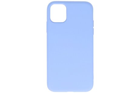 BAOHU Fashion Backcover Telefoonhoesje - Color Hoesje - Geschikt voor iPhone 11 Pro - Paars