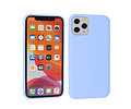 BAOHU Fashion Backcover Telefoonhoesje - Color Hoesje - Geschikt voor iPhone 11 Pro - Paars
