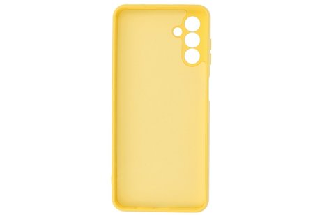 Fashion Backcover Telefoonhoesje - Color Hoesje - Geschikt voor Samsung Galaxy A13 5G - Geel