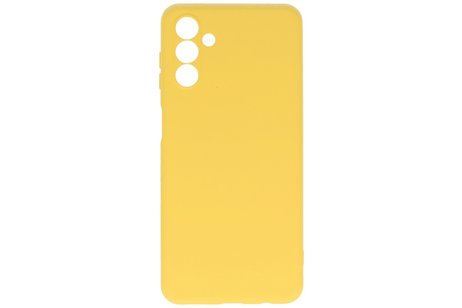 BAOHU Fashion Backcover Telefoonhoesje - Color Hoesje - Geschikt voor Samsung Galaxy A13 5G - Geel