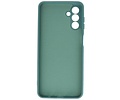 Fashion Backcover Telefoonhoesje - Color Hoesje - Geschikt voor Samsung Galaxy A13 5G - Donker Groen