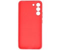 BAOHU Fashion Backcover Telefoonhoesje - Color Hoesje - Geschikt voor Samsung Galaxy S22 - Rood