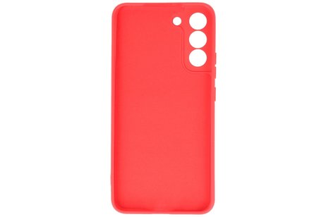 BAOHU Fashion Backcover Telefoonhoesje - Color Hoesje - Geschikt voor Samsung Galaxy S22 - Rood