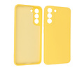 BAOHU Fashion Backcover Telefoonhoesje - Color Hoesje - Geschikt voor Samsung Galaxy S22 - Geel