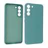 Samsung Galaxy S22 Hoesje Fashion Backcover Telefoonhoesje Donker Groen