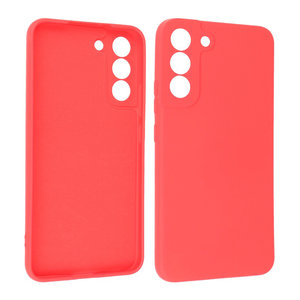 Fashion Backcover Telefoonhoesje - Color Hoesje - Geschikt voor Samsung Galaxy S22 Plus - Rood