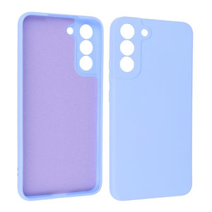 Fashion Backcover Telefoonhoesje - Color Hoesje - Geschikt voor Samsung Galaxy S22 Plus - Paars