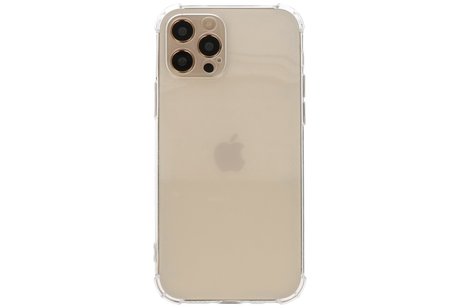 BAOHU Schokbestendig Back Cover - Shock Proof Hoesje - Geschikt voor iPhone 12 Pro - Transparant